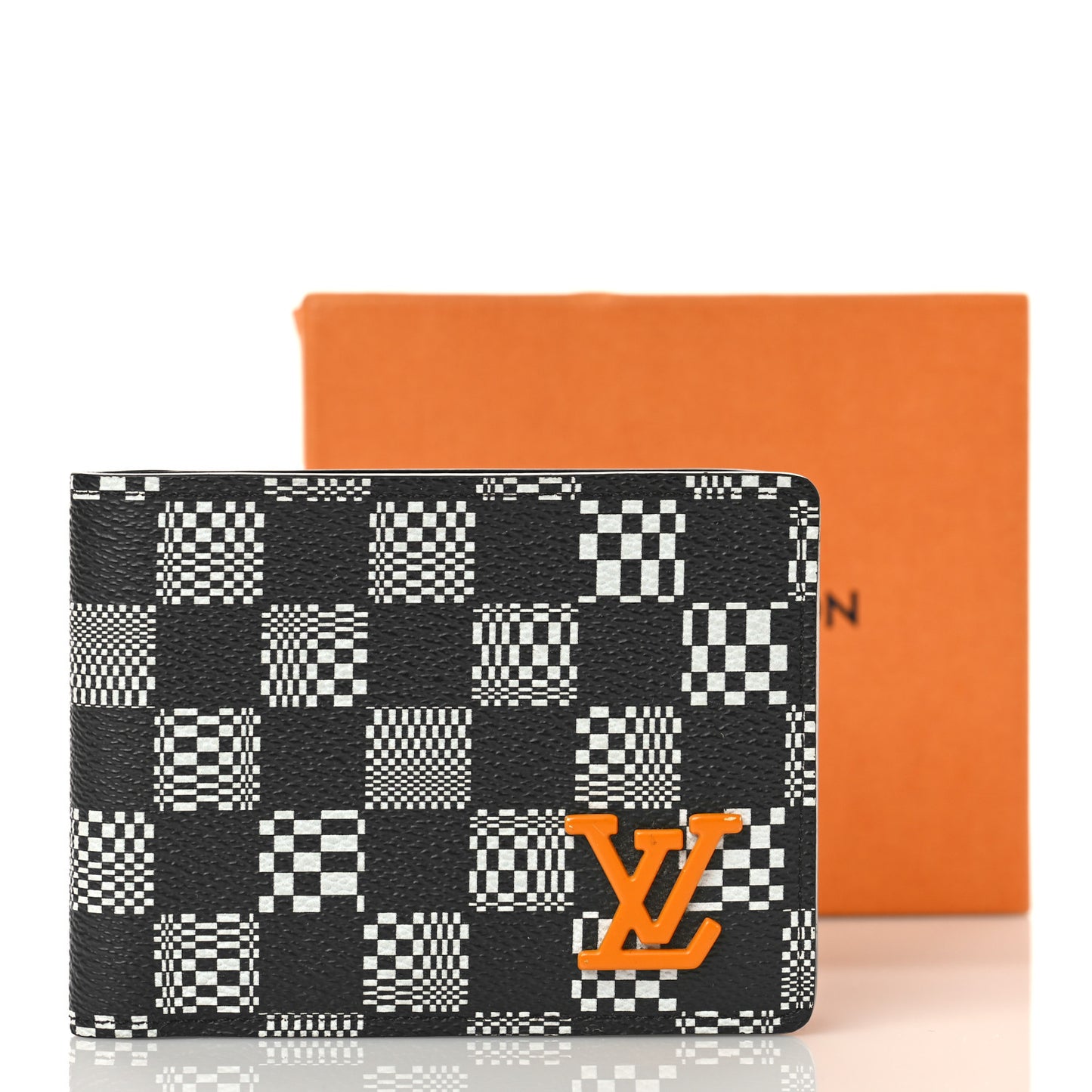 Damier Distorted Multiple Wallet