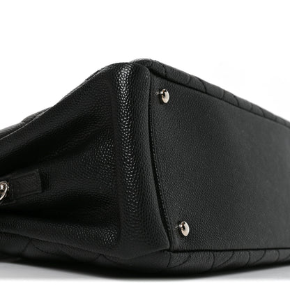 Chanel Caviar Quilted Timeless CC Soft Tote Black 8 of 10