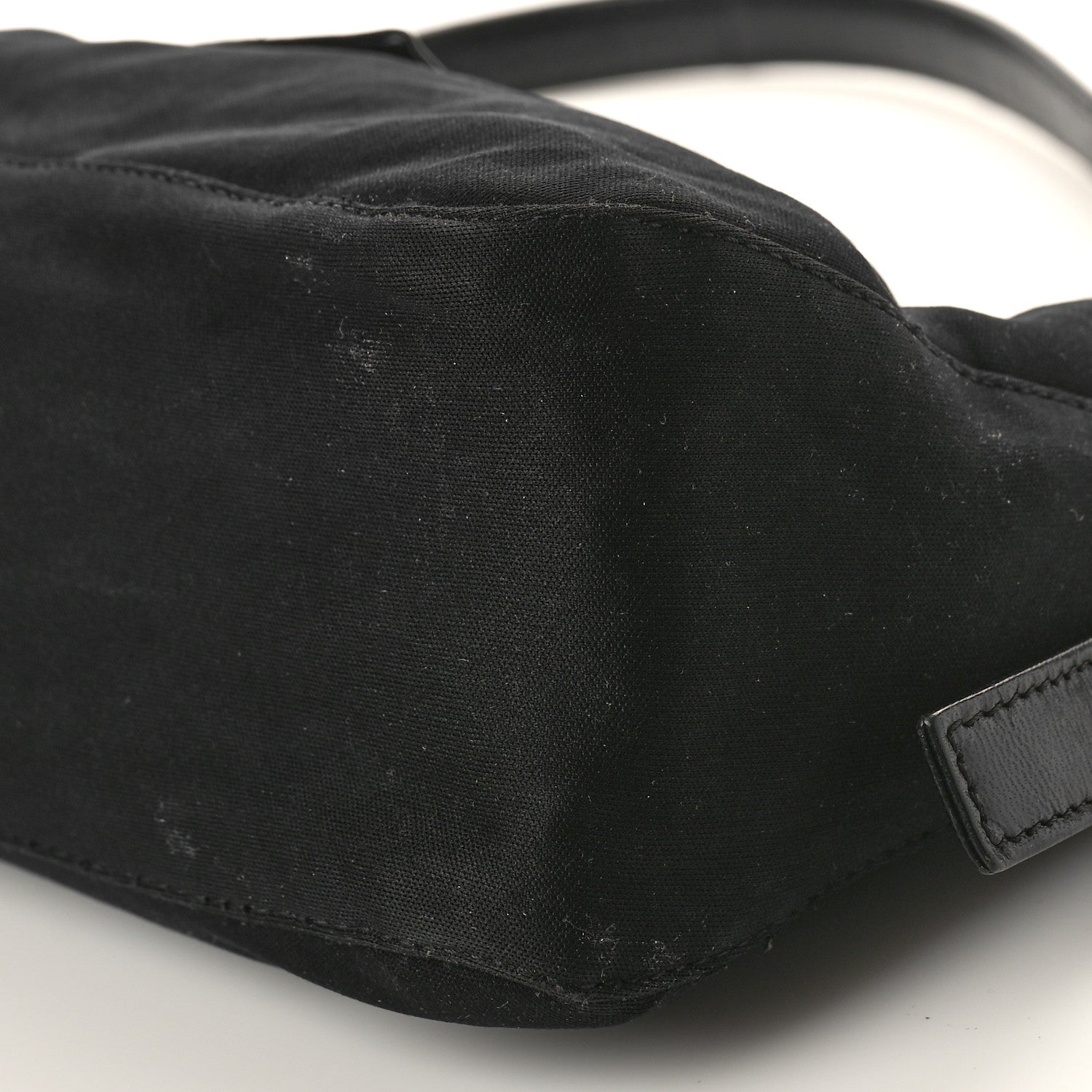 Fendi Neoprene Shoulder Bag Black 10 of 11