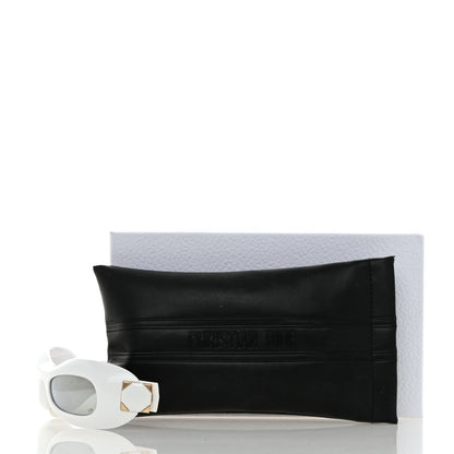 Christian Dior Lady 95.22 Round Sunglasses White 9 of 9