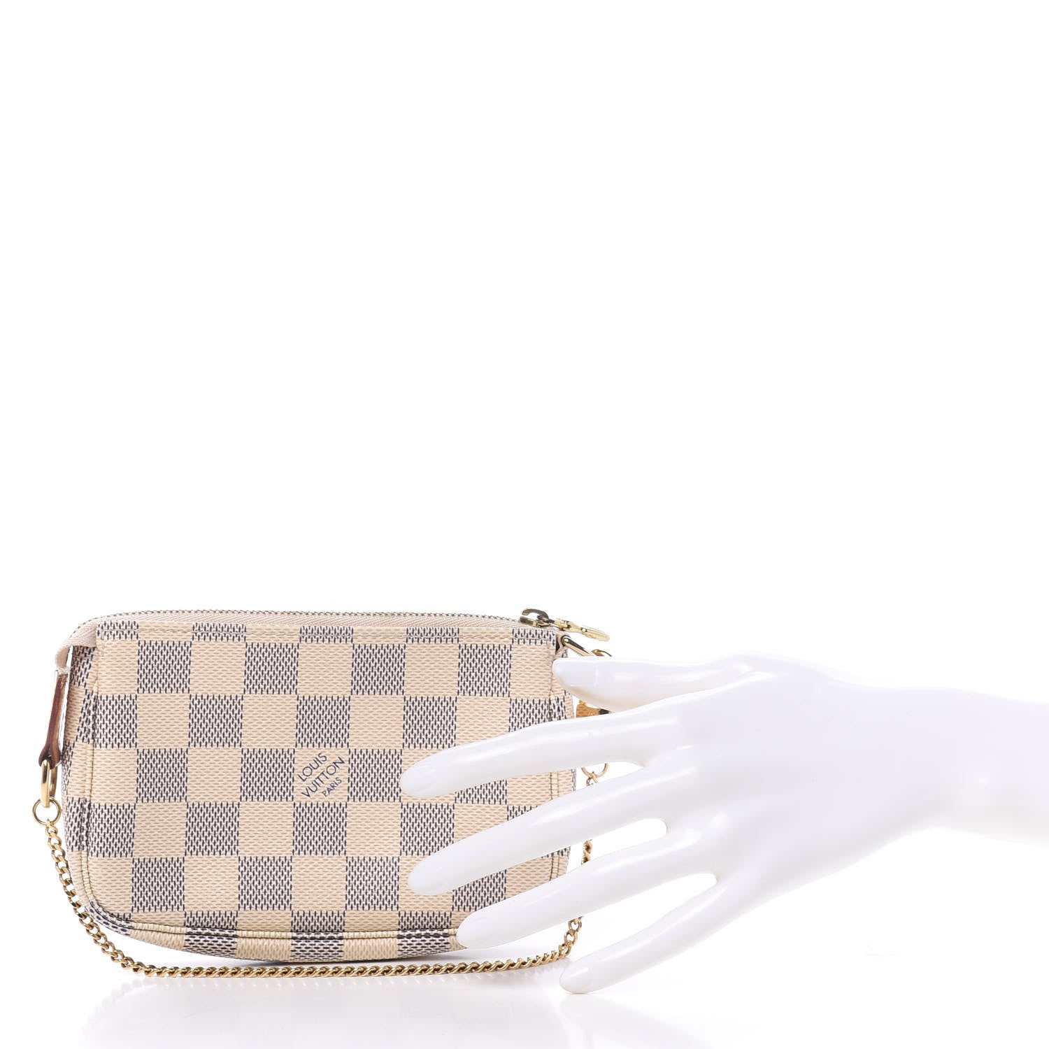 Louis Vuitton Damier Azur Mini Pochette Accessories 2 of 11