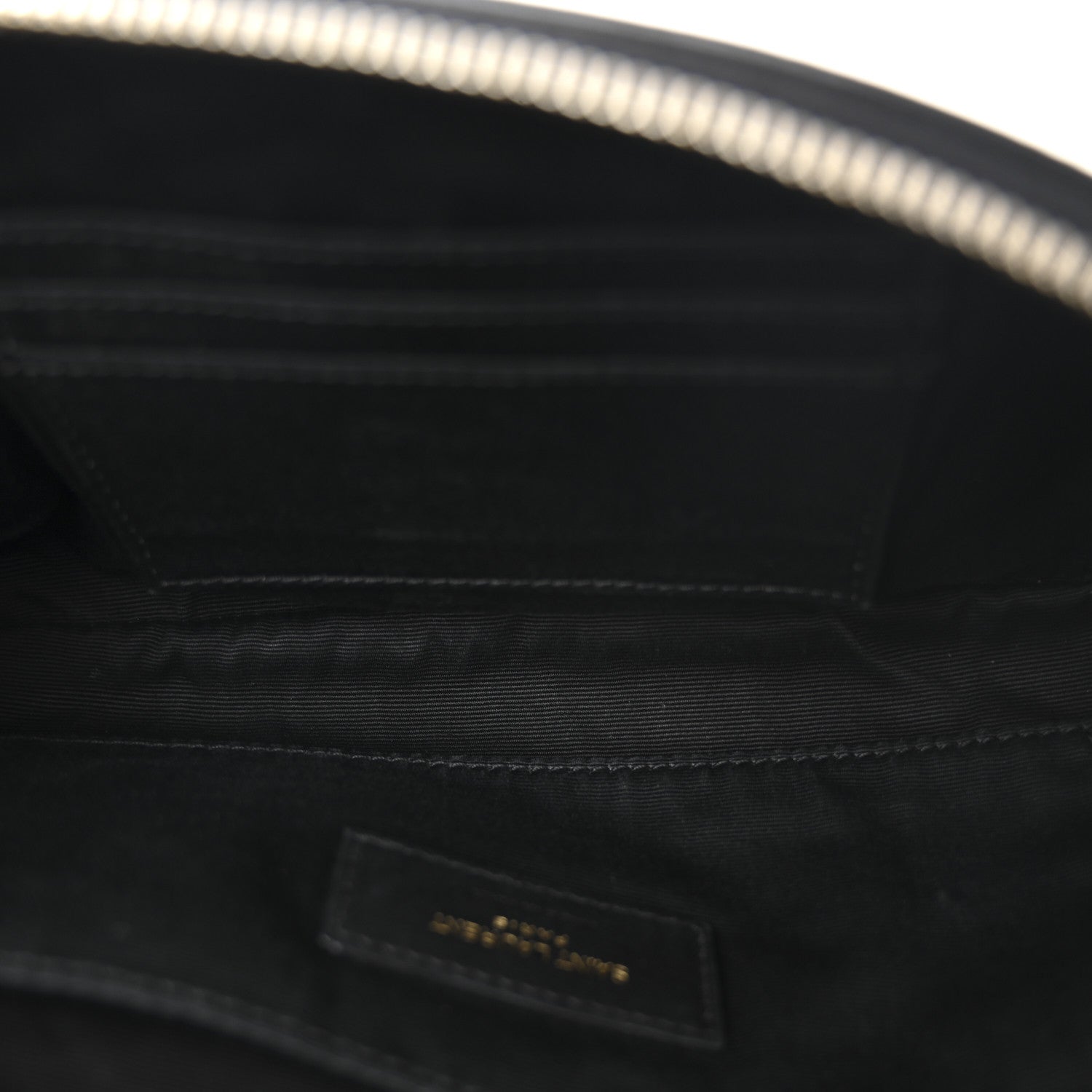 Saint Laurent Grain De Poudre Monogram Belt Bag Black 5 of 10