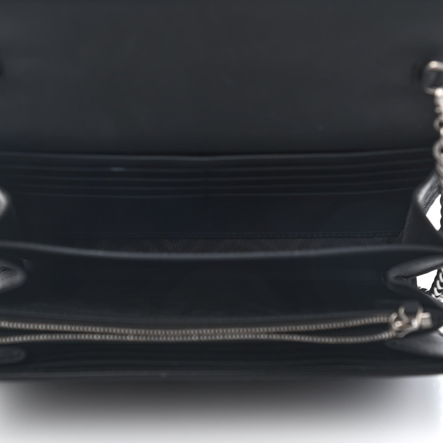 Gucci Suede Mini Dionysus Chain Wallet Black 5 of 8