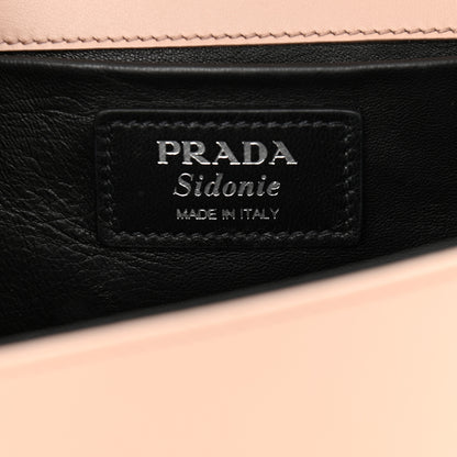 Prada City Calfskin Saffiano Mini Sidonie Shoulder Bag Cipria 6 of 12