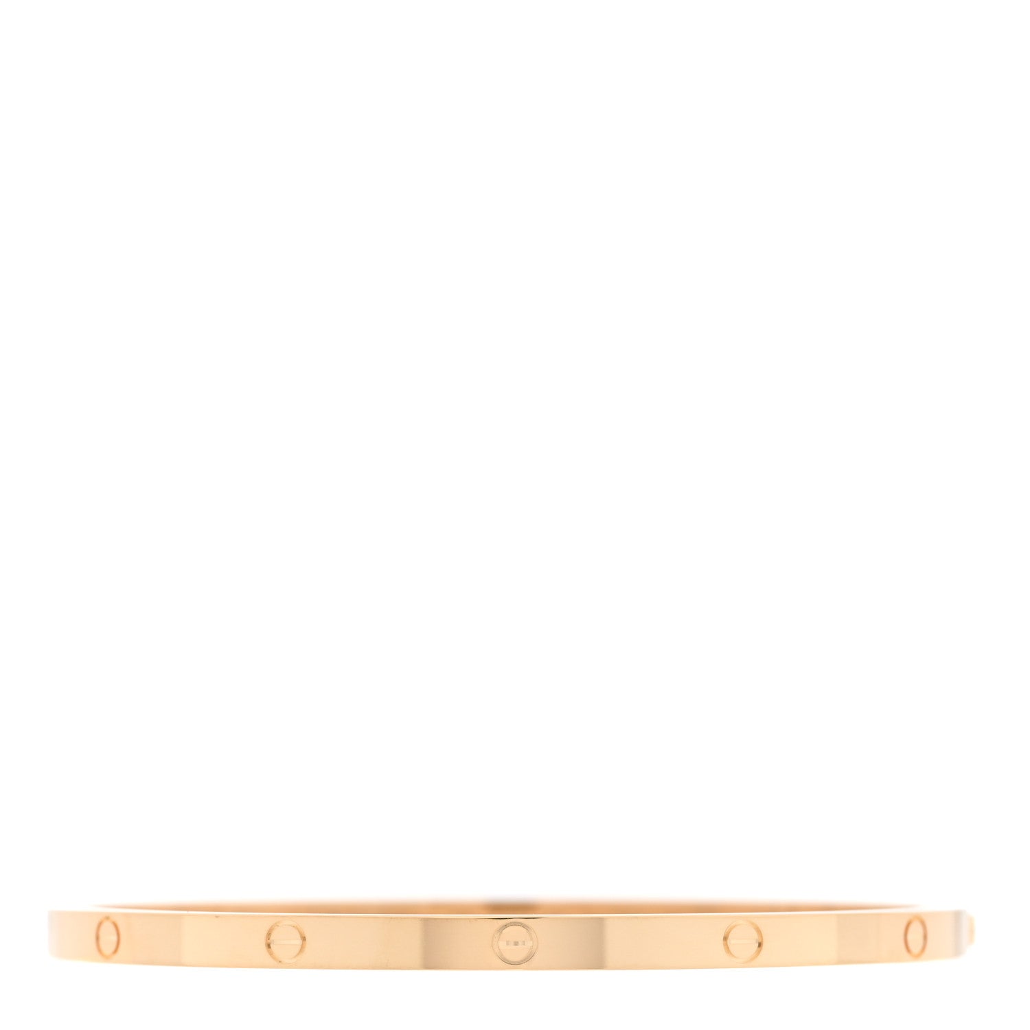 Cartier 18K Pink Gold Small LOVE Bracelet 18 1 of 7