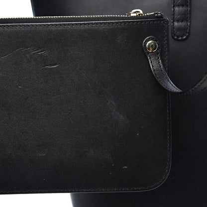 Mansur Gavriel Calfskin Large Shopping Tote Black Flamma 14 of 24