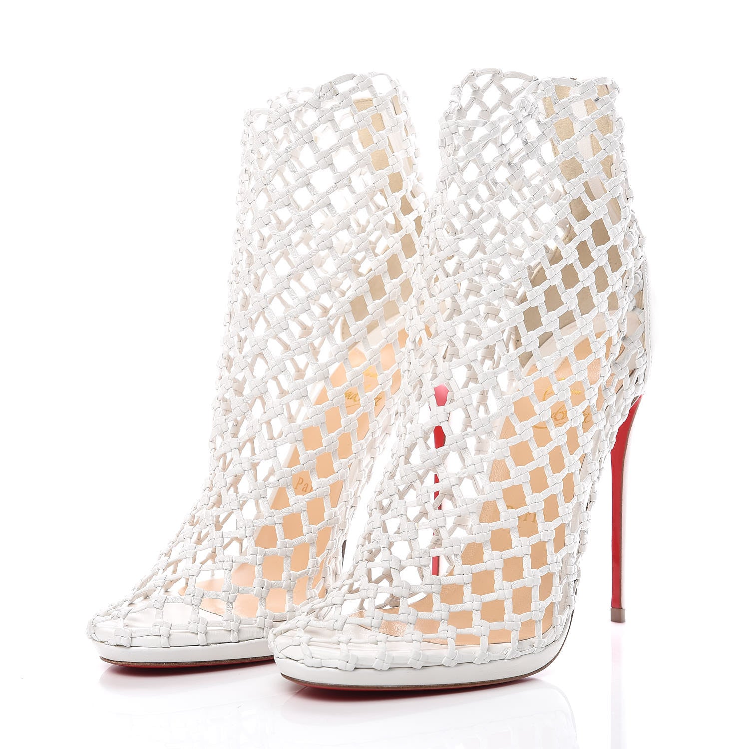 Christian Louboutin Nappa Porligot 120 Pumps 40 Latte 3 of 8