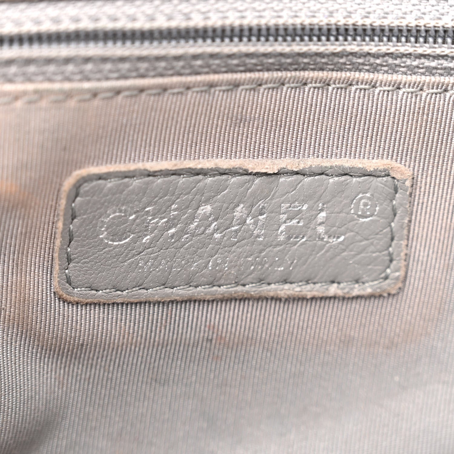 Chanel Washed Lambskin Quilted Medium Chain Around Messenger Black 6 of 13