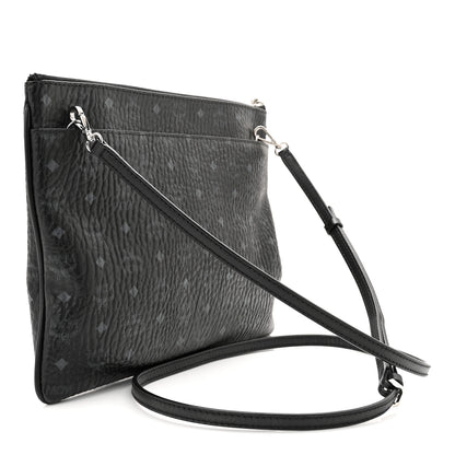 MCM Visetos Crossbody Pouch Black 3 of 10