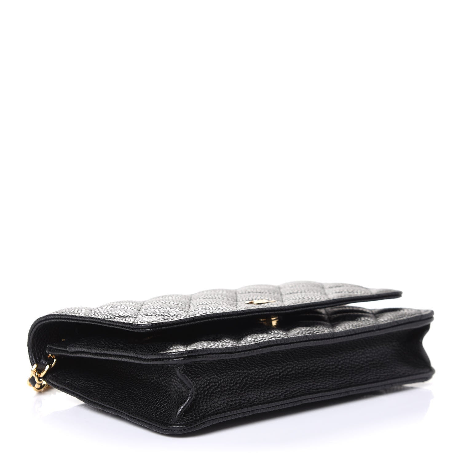 Chanel Caviar Quilted Wallet On Chain WOC Black 3 of 5