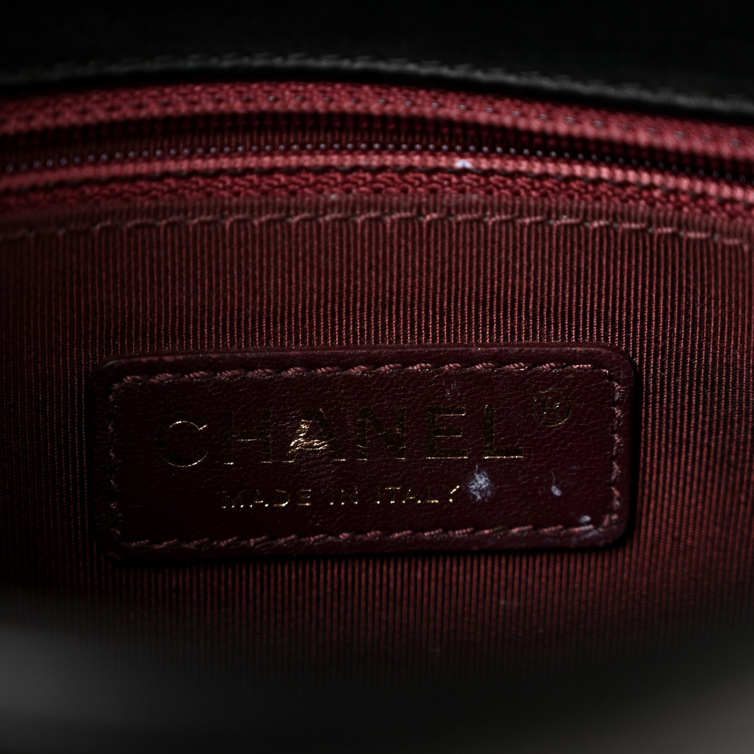 Chanel Crumpled Calfskin Whipstich Quilted Single Black 6 of 12