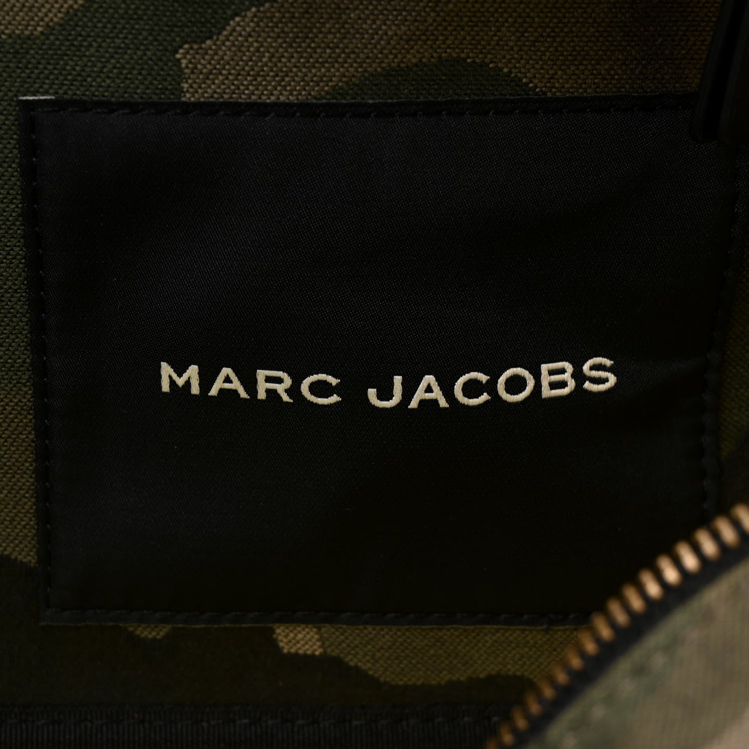 Marc Jacobs Canvas Camouflage Medium The Tote Bag Khaki 6 of 15