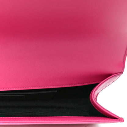 Saint Laurent Grain De Poudre Classic Monogram Cassandre Clutch Lipstick Fuchsia 4 of 5