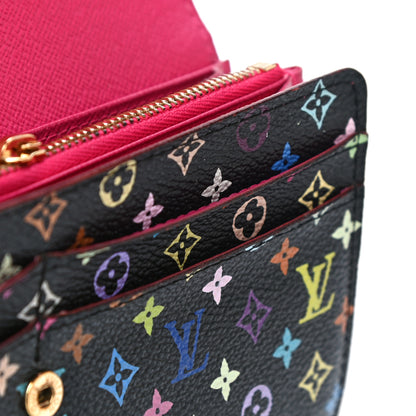 Louis Vuitton Monogram Multicolor Sarah Wallet Black Grenade 20 of 23