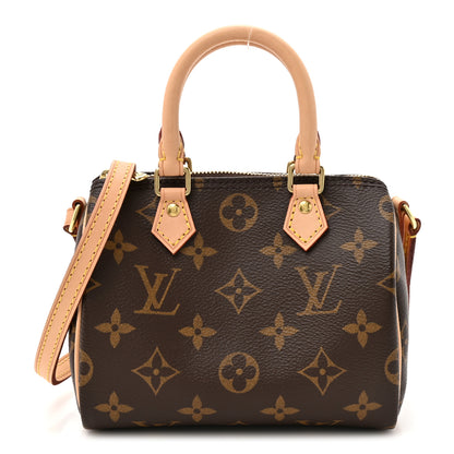 Louis Vuitton Monogram Nano Speedy Bandouliere 1 of 9
