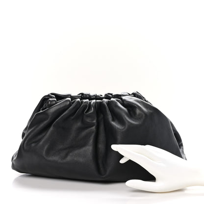 Bottega Veneta Smooth Butter Calf The Pouch Oversized Clutch Black 2 of 10