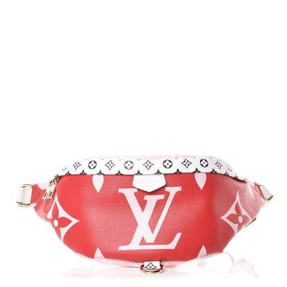 Louis Vuitton Monogram Giant Bumbag Rouge 1 of 10