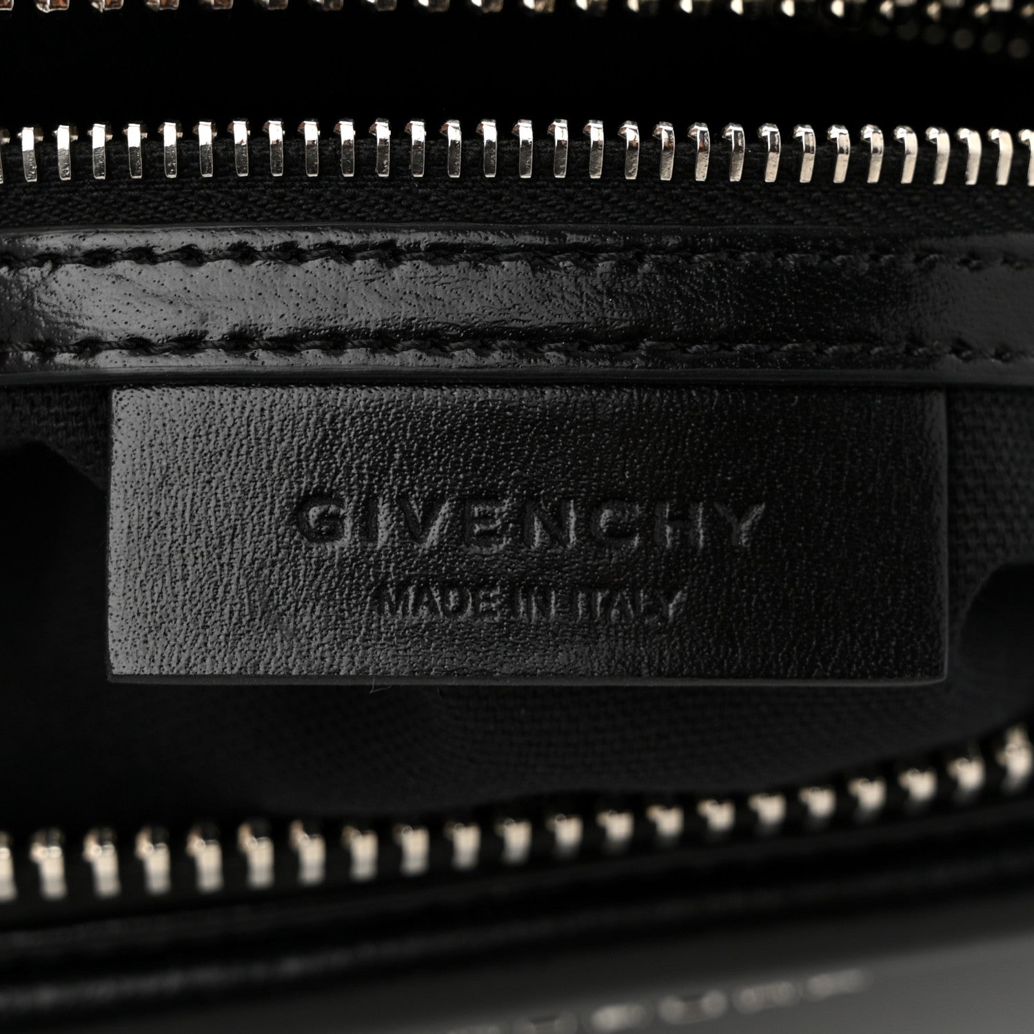 Givenchy Shiny Lord Calfskin Small Antigona Black 6 of 10