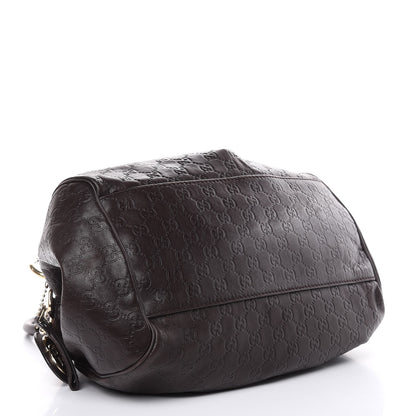 Gucci Guccissima Medium Sukey Boston Chocolate 4 of 19