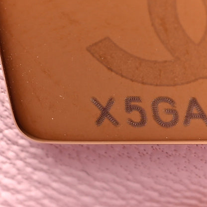 Chanel Metallic Caviar Quilted Mini Coco Handle Flap Light Pink 7 of 11