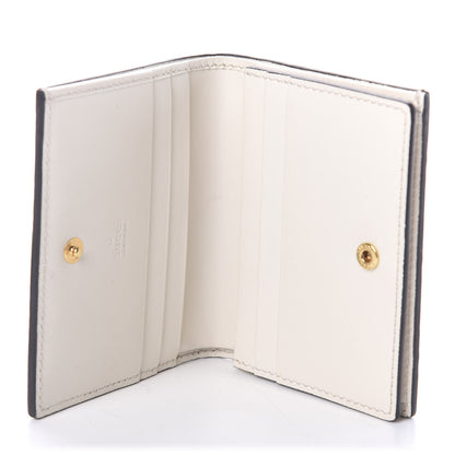 Gucci Guccissima Card Case Wallet White 4 of 5