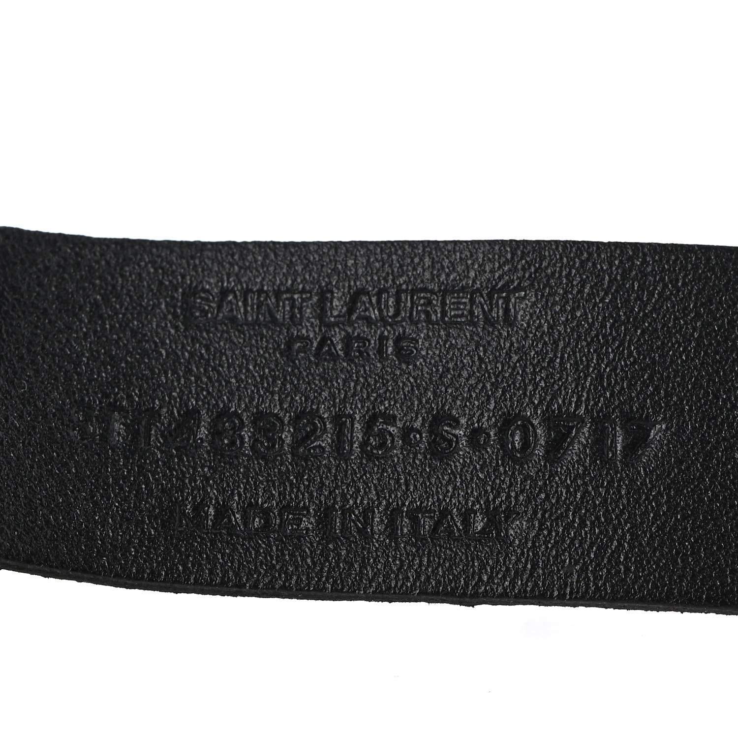 Saint Laurent Metallic Calfskin Double Wrap Bracelet Gold 6 of 6