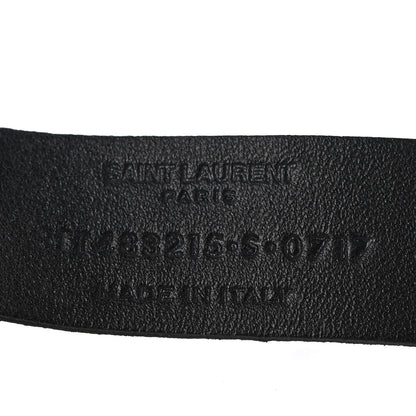 Saint Laurent Metallic Calfskin Double Wrap Bracelet Gold 6 of 6