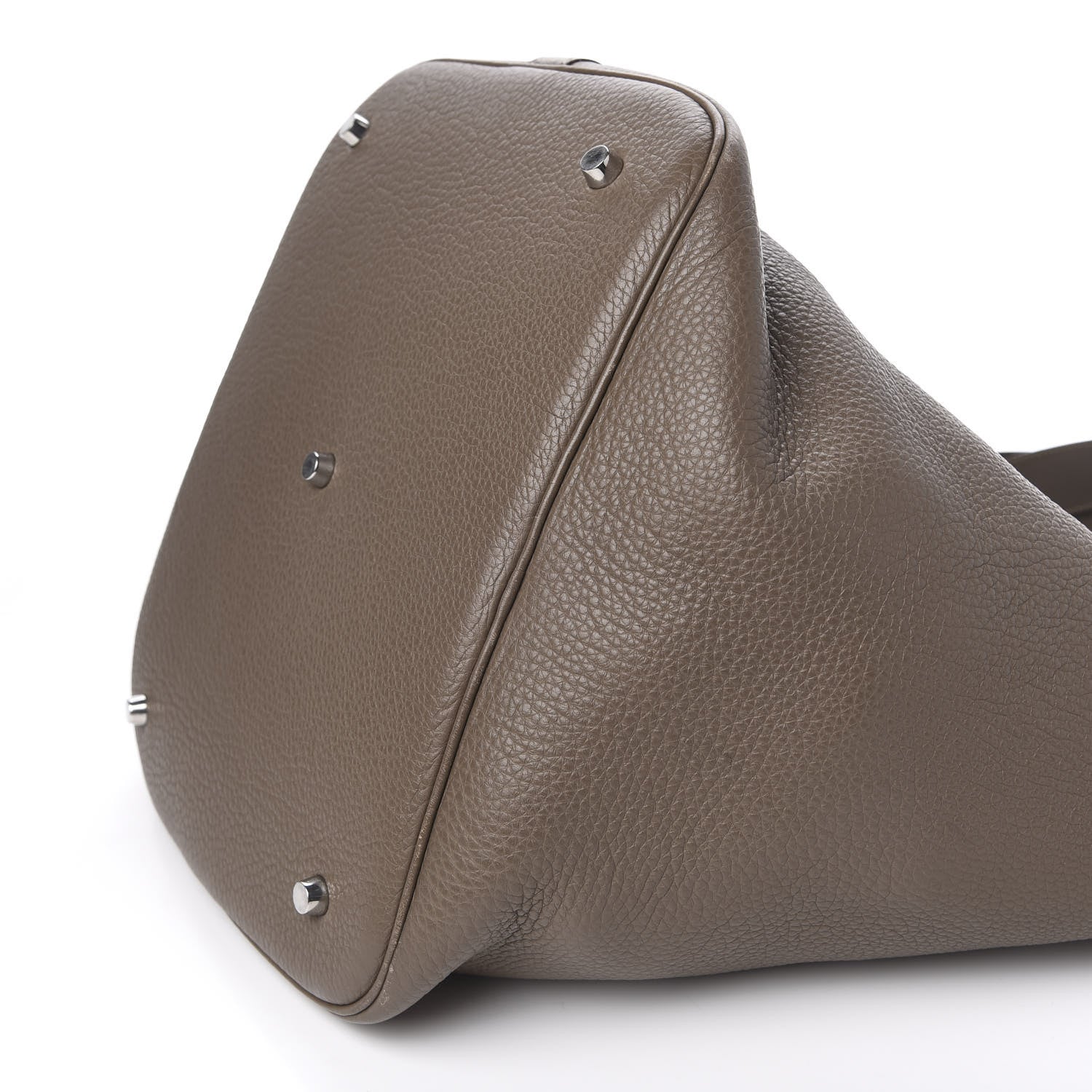 Hermes Taurillon Clemence Picotin TGM Etoupe 9 of 10