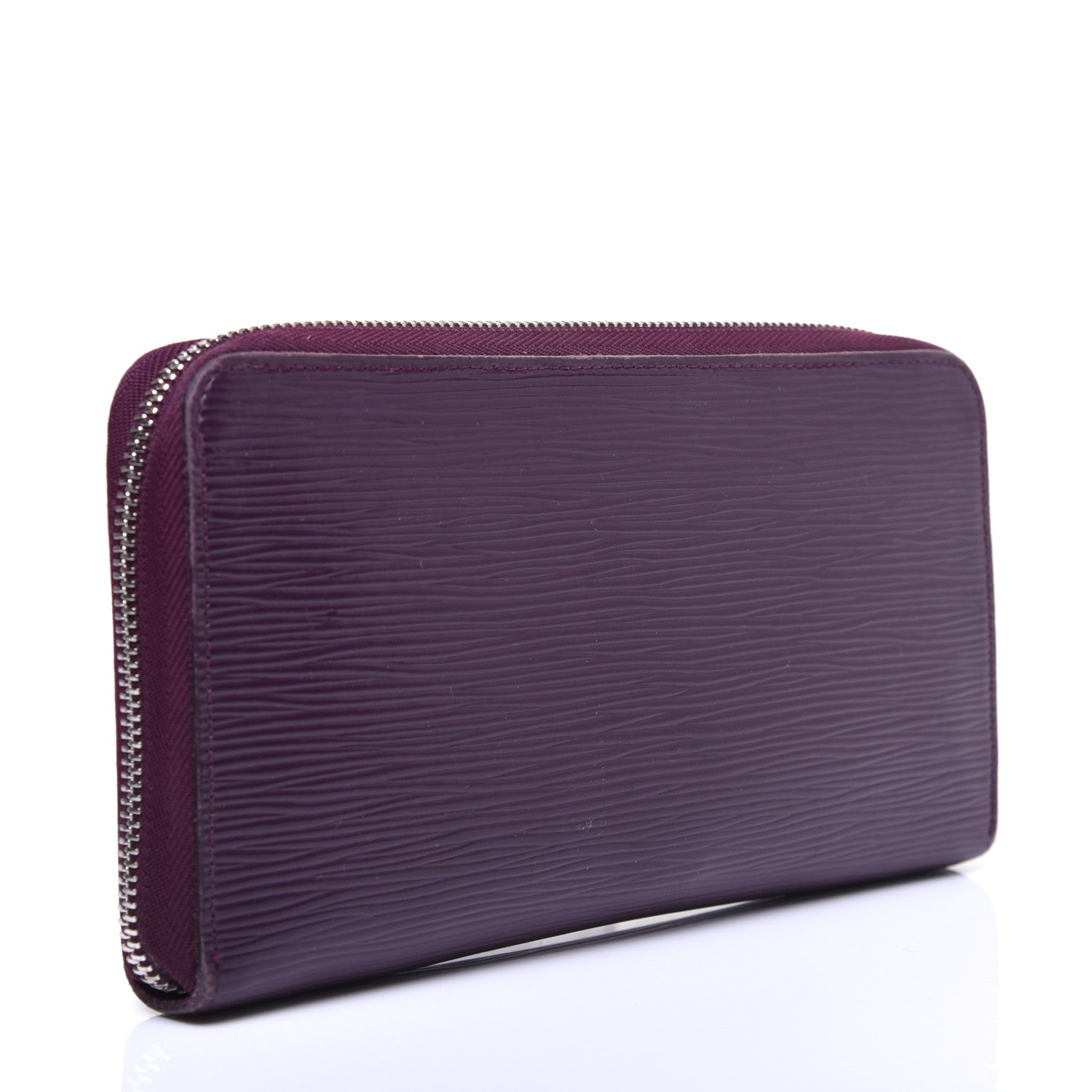 Louis Vuitton Epi Zippy Organizer Wallet Cassis 3 of 9