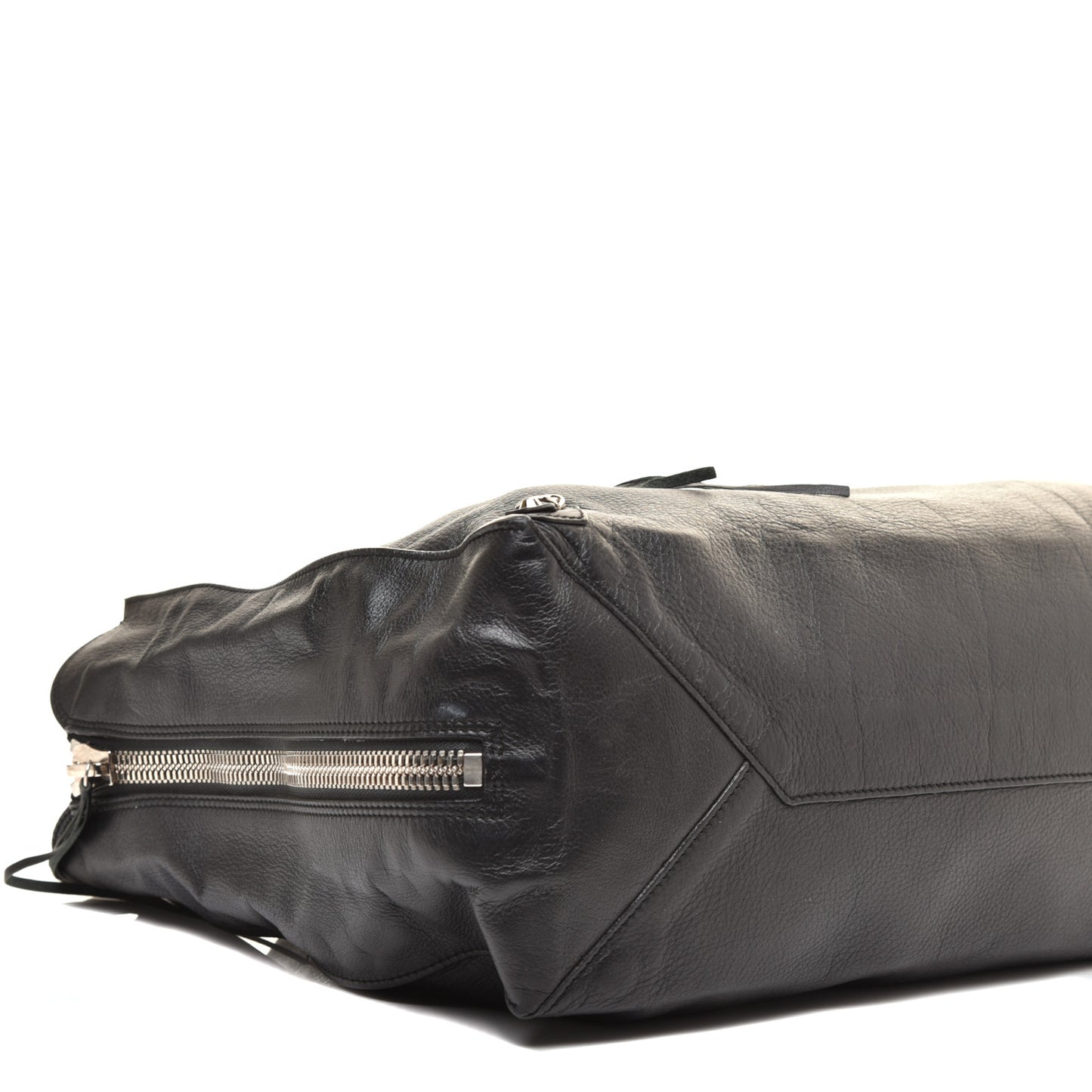 Supple Calfskin Papier A4 Tote Black