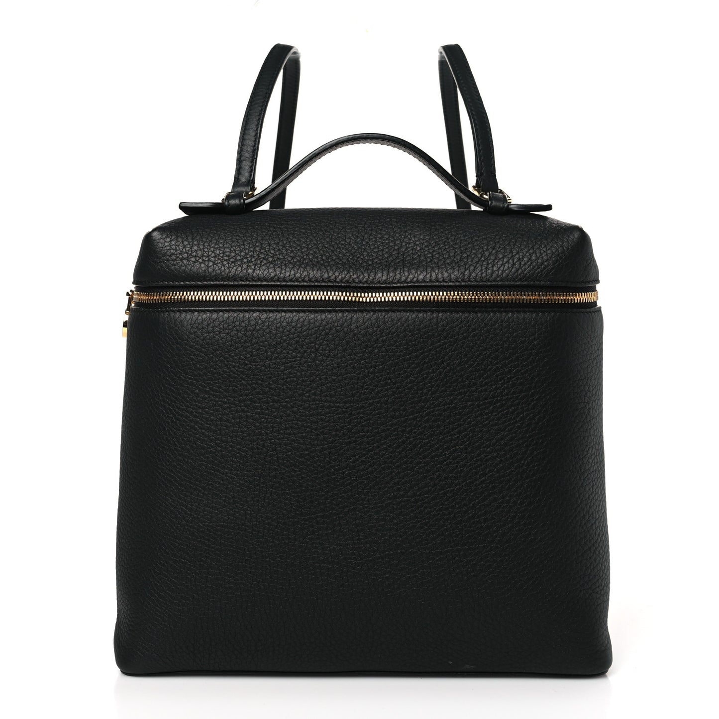 Grained Calfskin L23.5 Extra Pocket Backpack Black