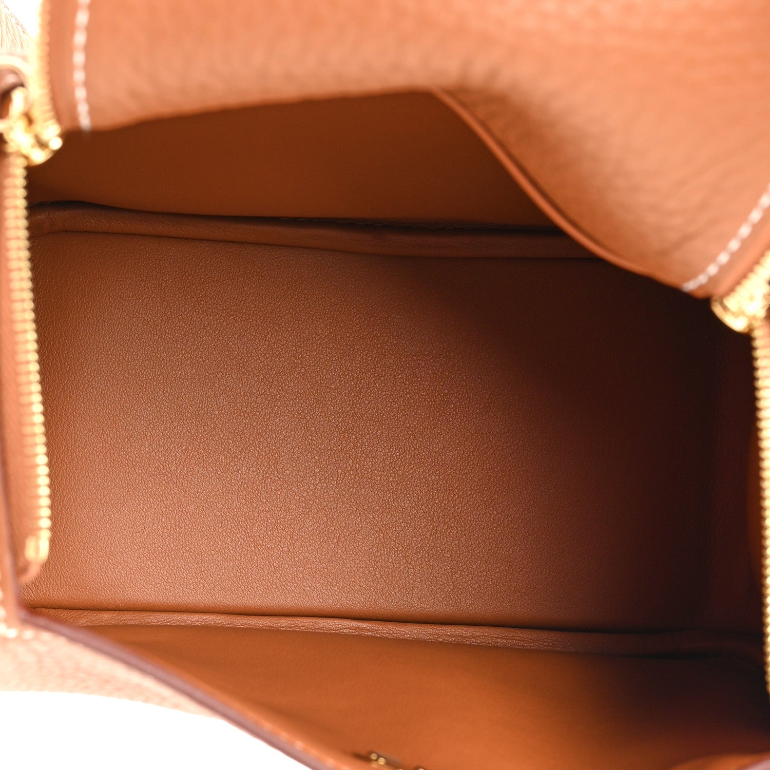 Hermes Taurillon Clemence Mini Lindy 20 Gold 5 of 10