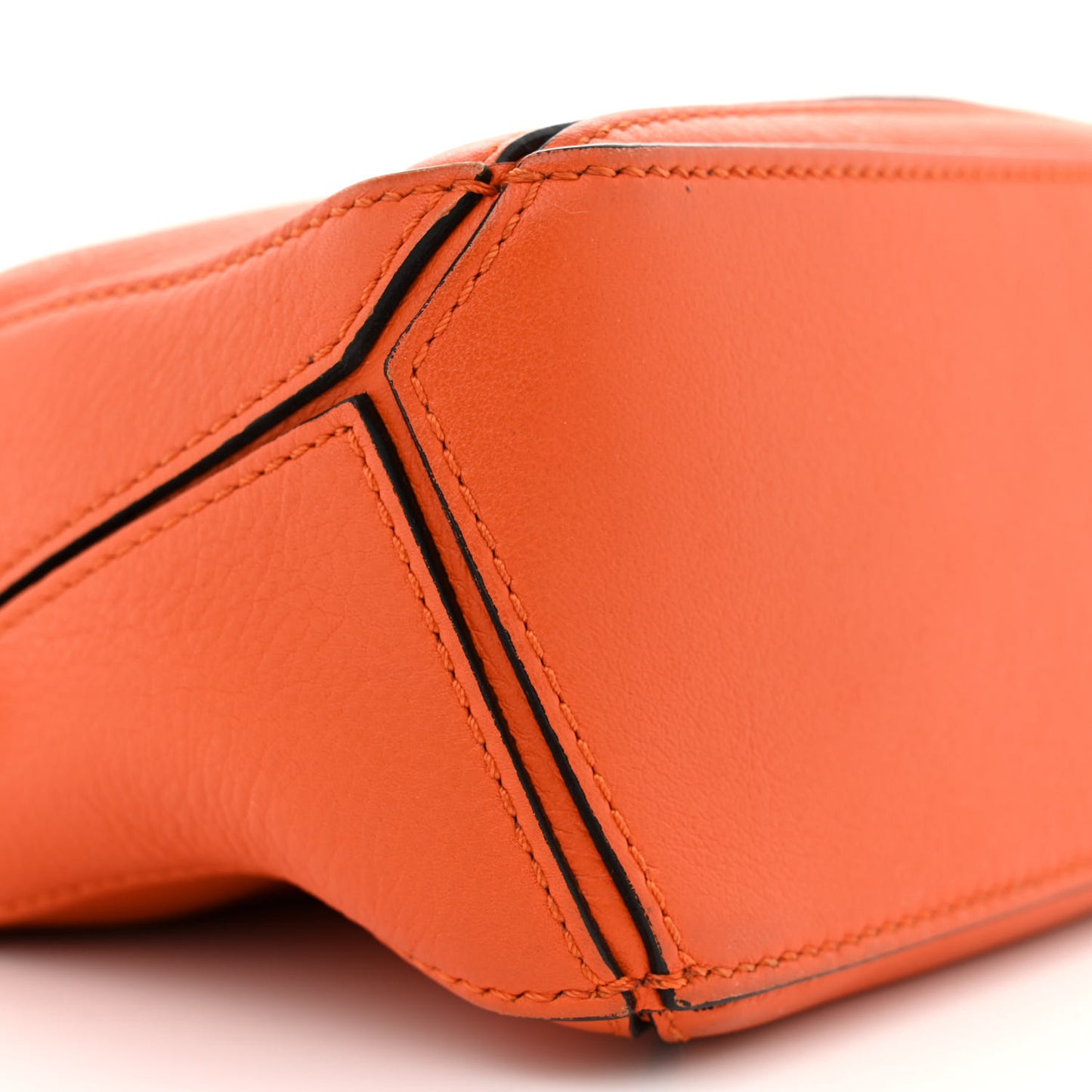 Calfskin Mini Puzzle Bag Orange