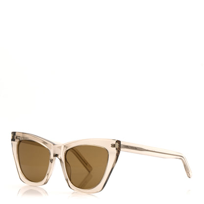 Saint Laurent New Wave SL214 Kate Cat Sunglasses Nude 1 of 8