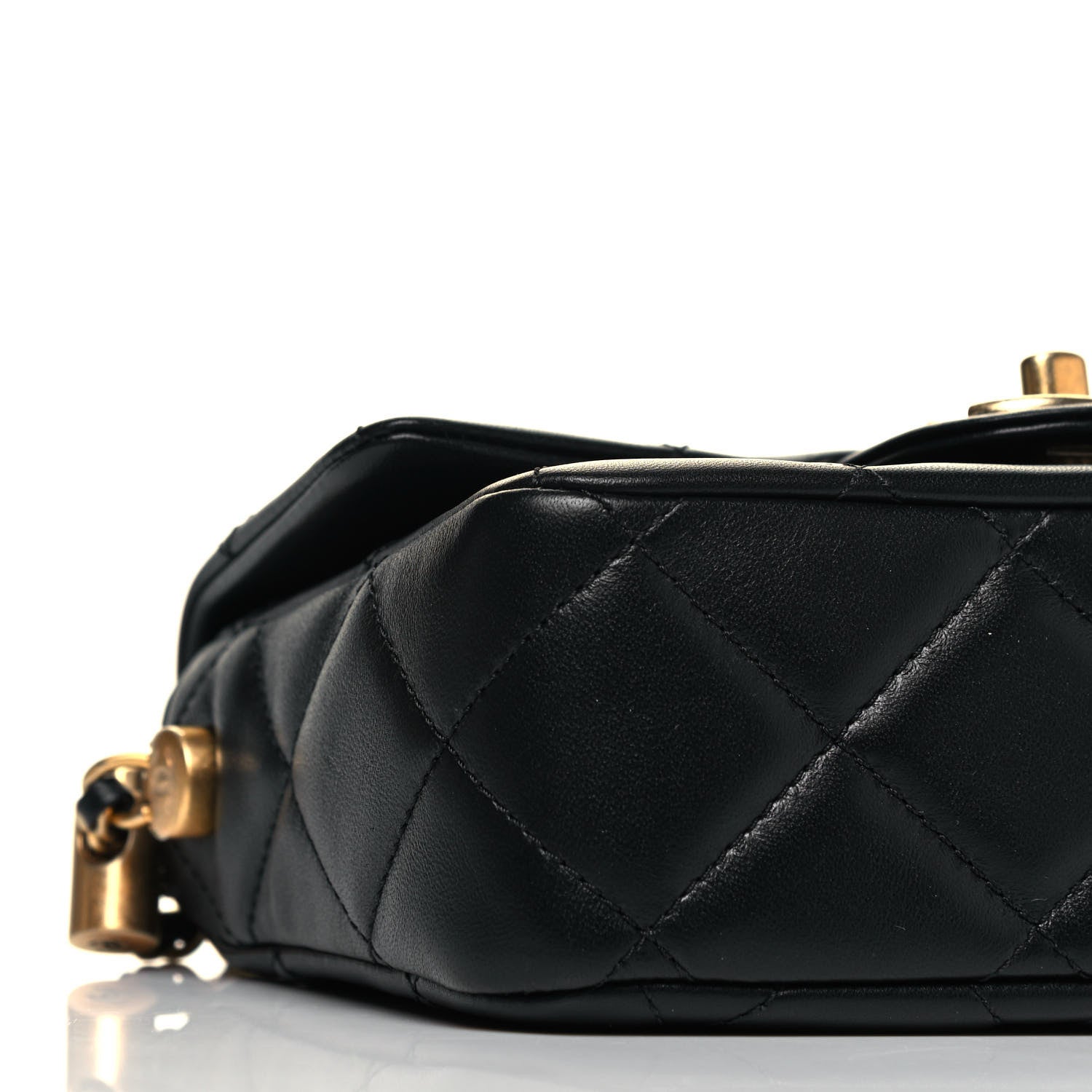 Chanel Lambskin Quilted Mini My Perfect Flap Black 5 of 9