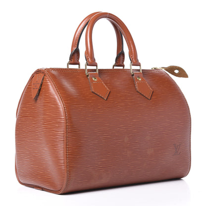 Louis Vuitton Epi Speedy 25 Kenyan Fawn 3 of 13
