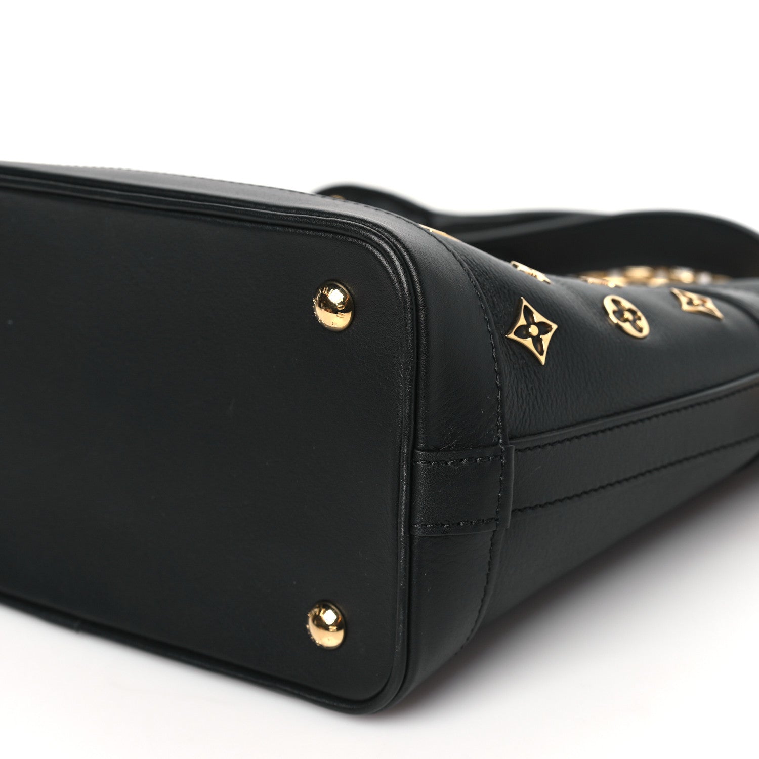 Louis Vuitton Calfskin Monogram Cruiser PM Black 9 of 9