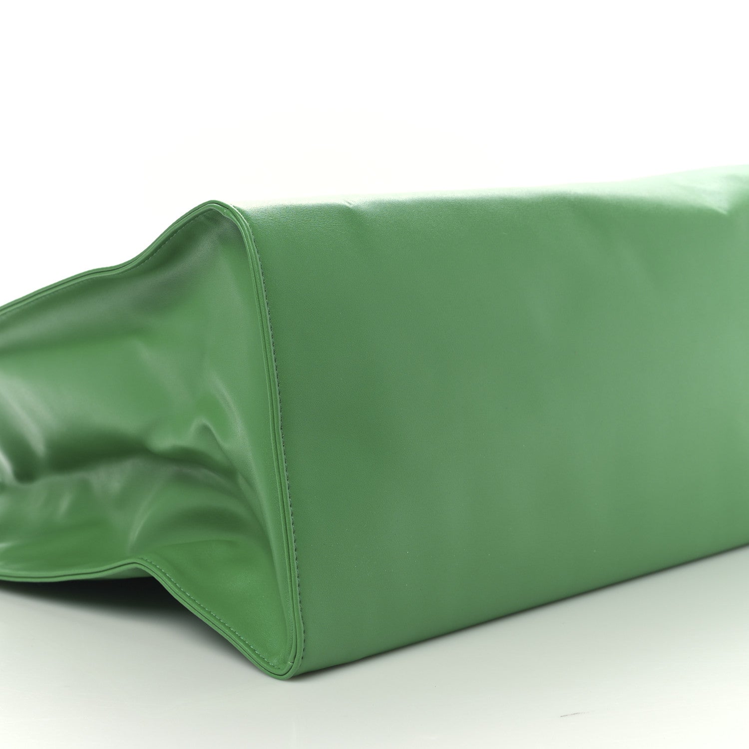 Telfar Vegan Leather Large Shopping Bag Greenscreen 7 of 8