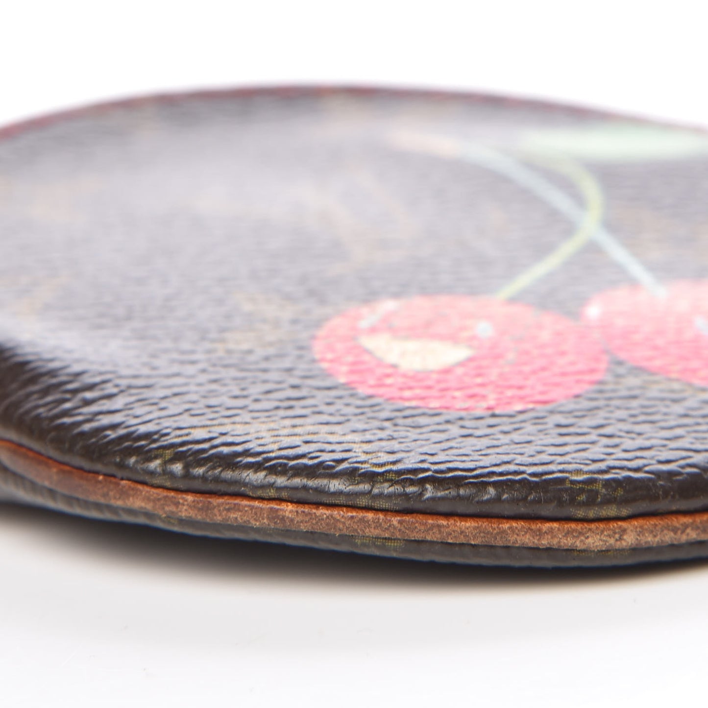 Monogram Cerises Round Coin Purse