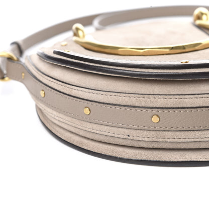Chloe Calfskin Suede Small Pixie Bag Motty Grey 9 of 11
