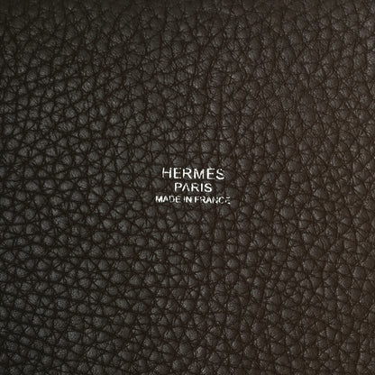 Hermes Taurillon Clemence Picotin Lock 18 PM Etoupe 6 of 12