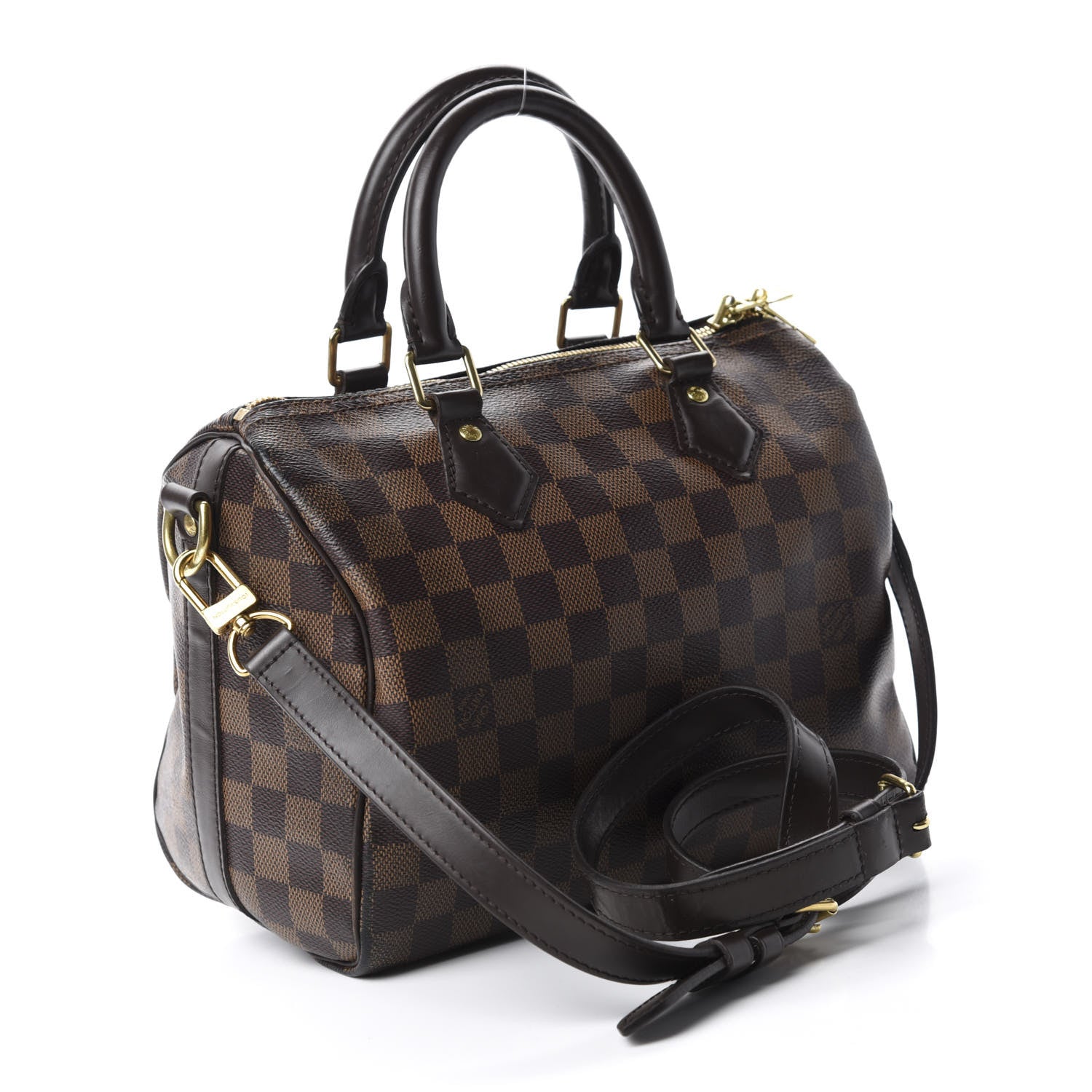 Louis Vuitton Damier Ebene Speedy Bandouliere 25 4 of 13
