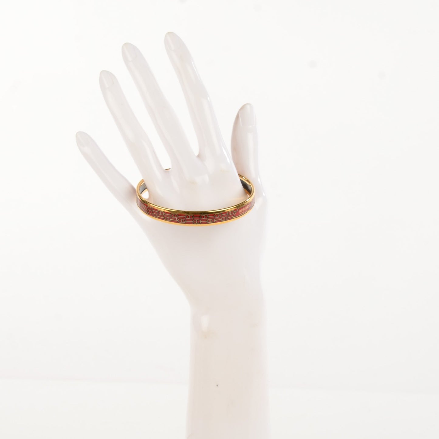 Enamel Printed Narrow Chaine d'Ancre Bracelet 65