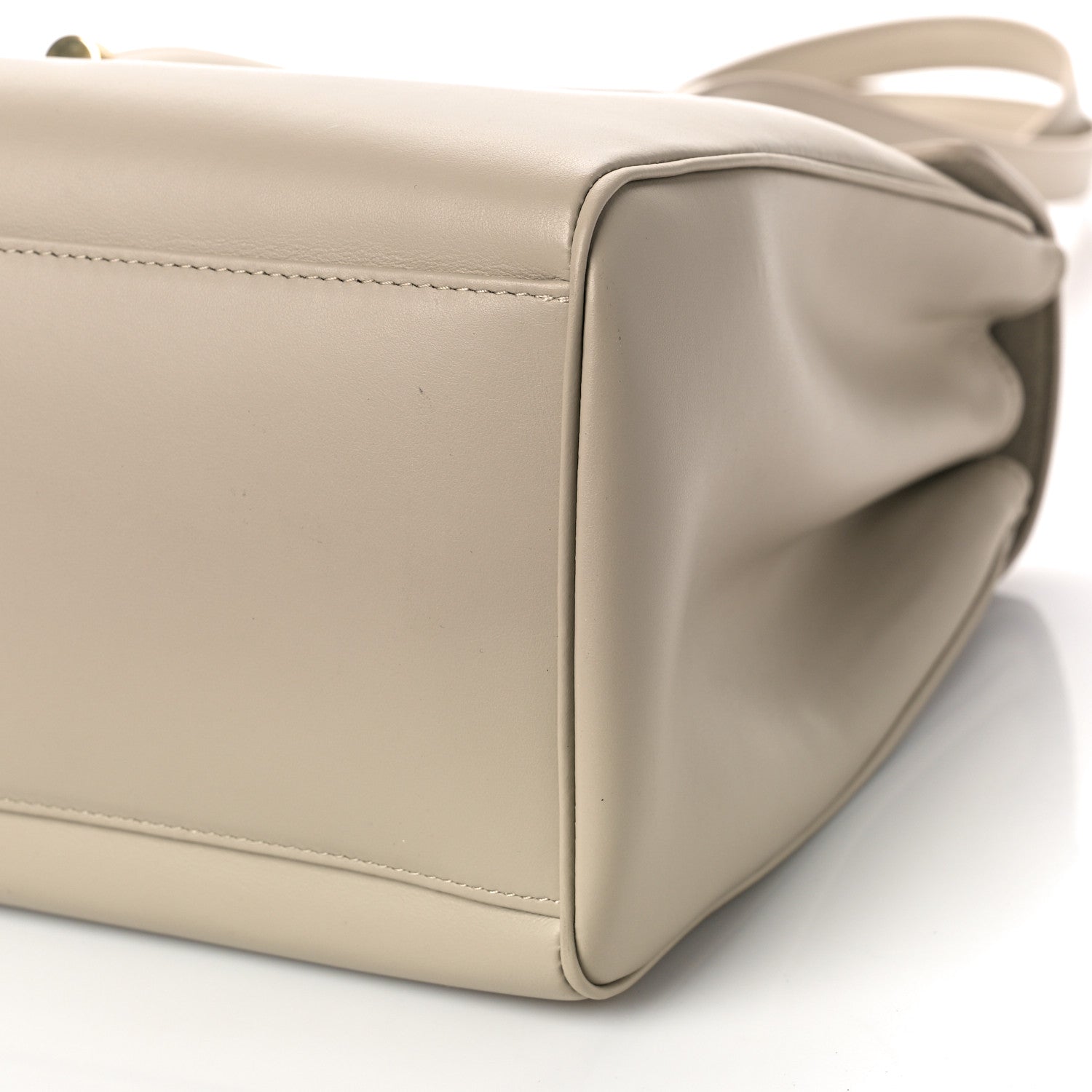 Celine Calfskin Medium Soft 16 Bag Light Grey 8 of 10