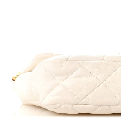 Chanel Lambskin Quilted Large CC Funky Town Flap White 9 of 12