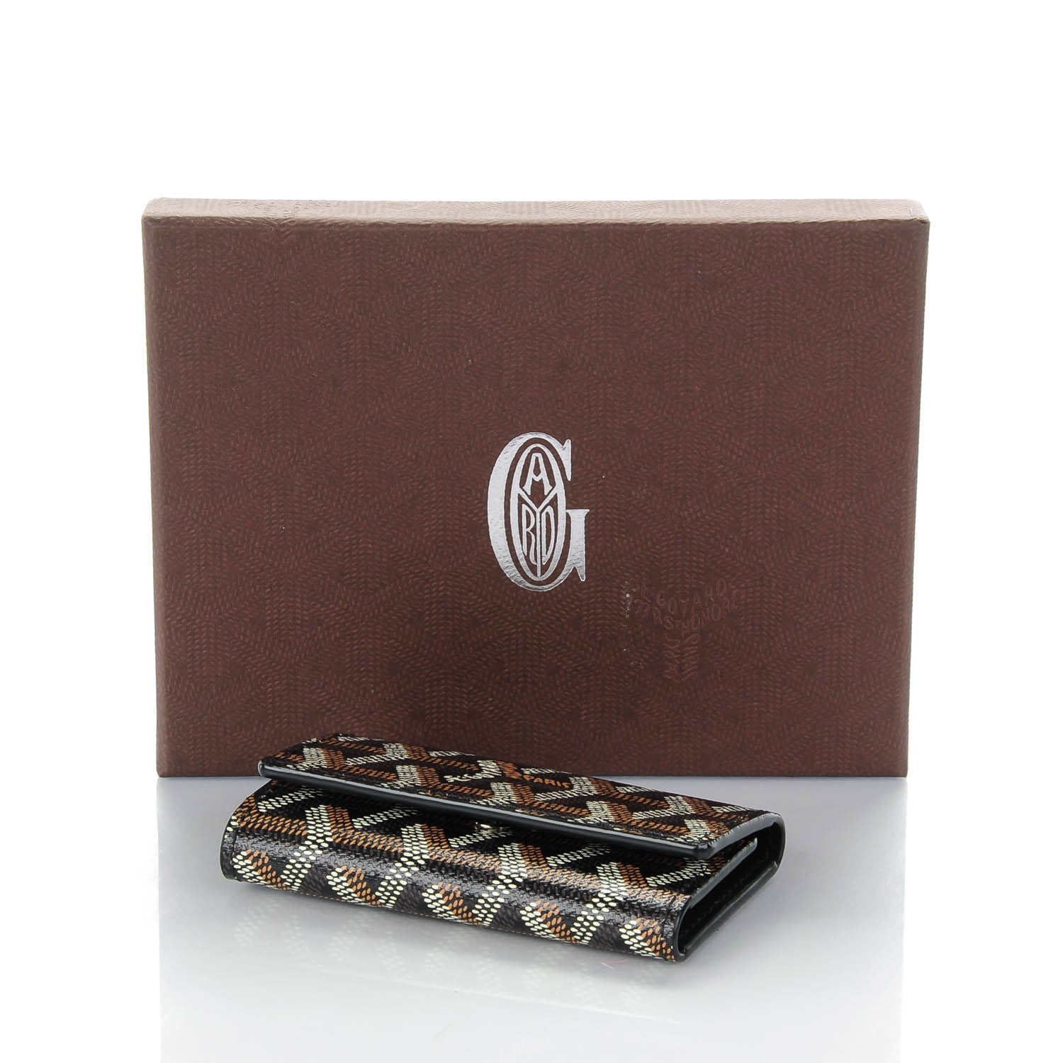Goyard Goyardine Saint Michel 6 Key Holder Black 4 of 7