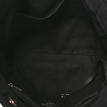 Chanel Mixed Fibers Small Deauville Tote Black 6 of 11