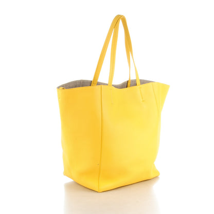Celine Calfskin Medium Horizontal Cabas Phantom Sun Yellow 3 of 9