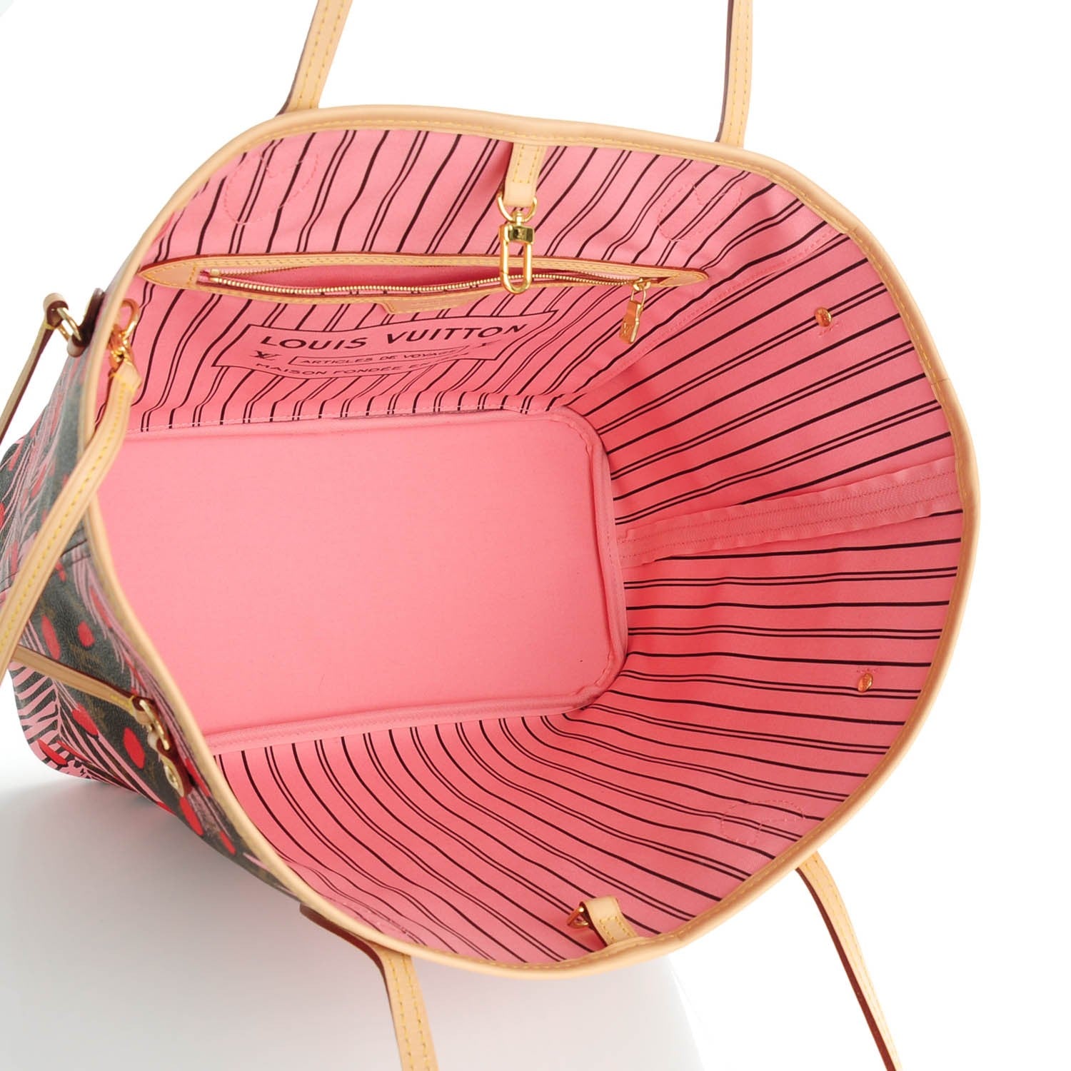 Louis Vuitton Monogram Jungle Dots Neo Neverfull MM Sugar Pink Poppy 6 of 9