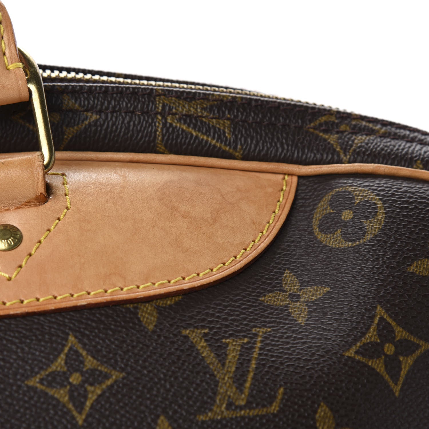Louis Vuitton Monogram Alize 2 Compartment Luggage Travel Bag 9 of 13